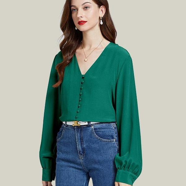 silk top